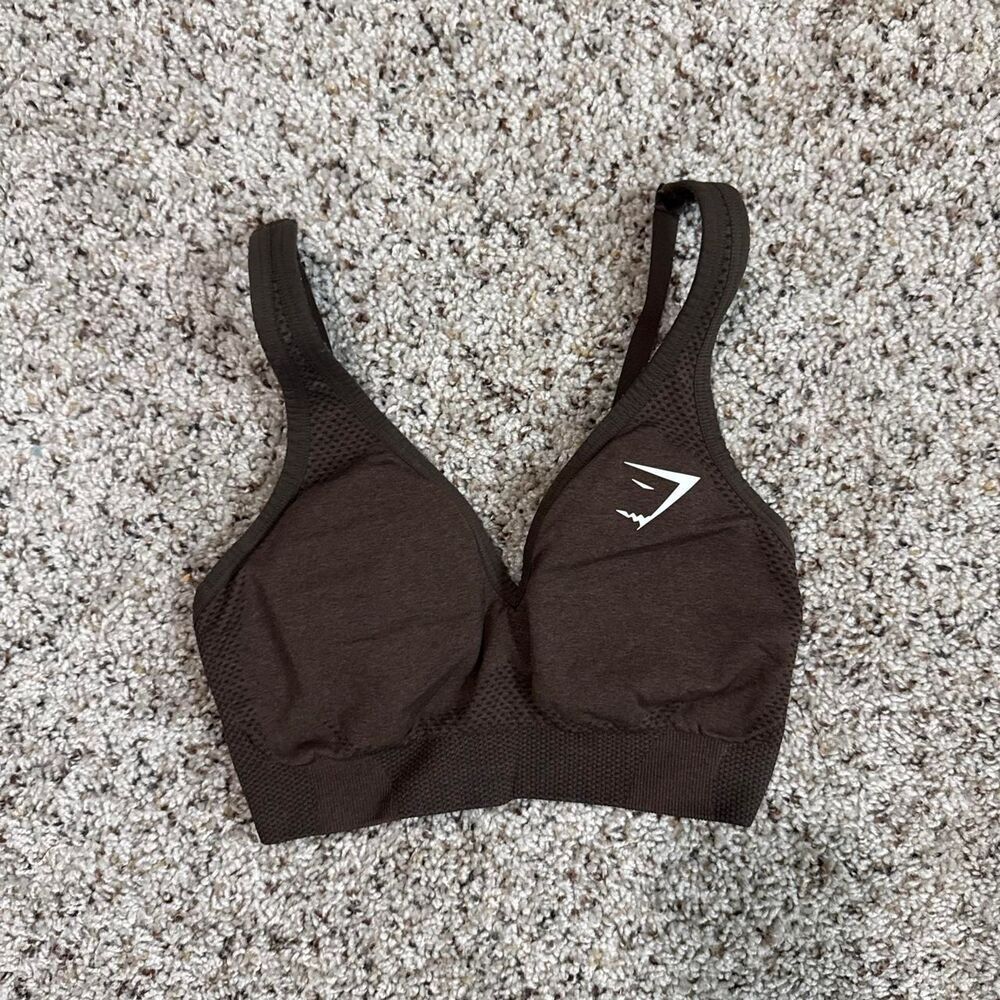 Gymshark Women's Brown Bra